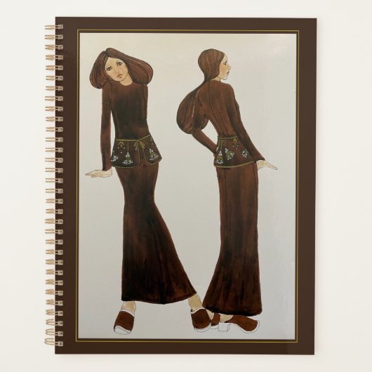 1960 Fashion Design Planner par SundayStarlet (Devant)