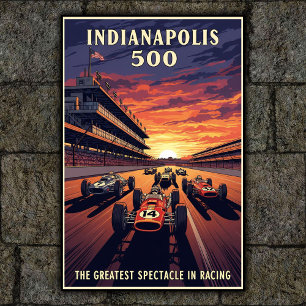 1960 Indianapolis 500  Wall Poster