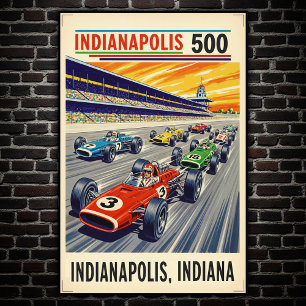 1960 Indianapolis 500  Wall Poster