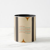 1960 Inspiré Mug .. Tout Sera Super (Centre)