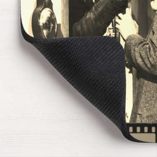 1960 is het laatste Man op Aarde Mousepad Muismat (Hoek)