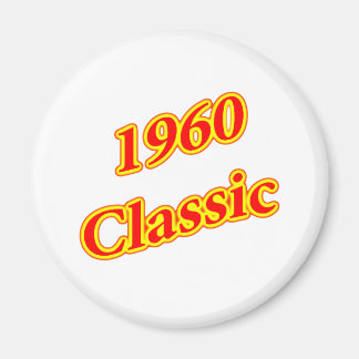 1960 Klassiek rood Magneet