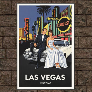 1960  Las Vegas Travel Poster