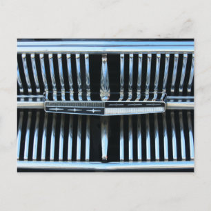 1960 Mercury Classic Car Grill Briefkaart