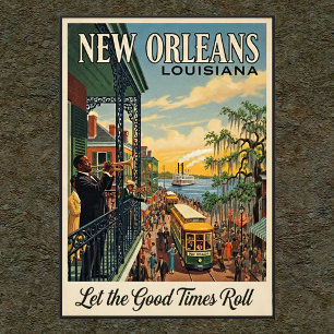 1960  New Orleans Wall Poster
