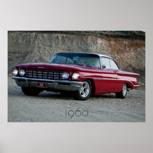 1960 Oldsmobile Sunset Poster (Voorkant)