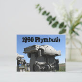 1960 Plymouth Briefkaart (Staand voorkant)