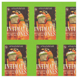 1960 pulp roman cover The Intimate One print Stof