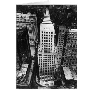1960 : Vue aérienne d'un gratte-ciel de Chicago