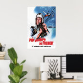 1960s Air Force Recruitment Poster We protect the (Bureau à domicile)