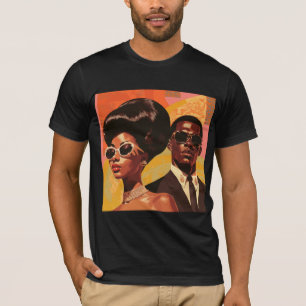 1960s Black Culture Opnieuw leven ingeblazen: Pop T-shirt