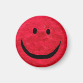 1960s Furry Happy Face-objecten Magneet (Voorkant)