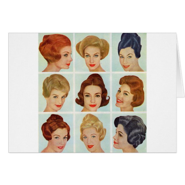 1960s hairstyles grid (Devant horizontal)