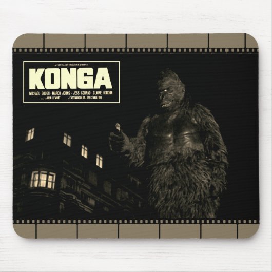 1960's KONGA FilmStrip Mousepad Muismat (Voorkant)
