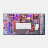 1960s Londen Soho Kaart Bureaumat (Keyboard & Muis)