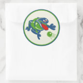 1960s Odd Ogg Speelgoed Ronde Sticker (Tas)