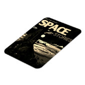 1960's SPACE Stories Flexibele magneet (Linkerzijde)