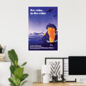 1960s Western German Military Recruitment Poster (Bureau à domicile)