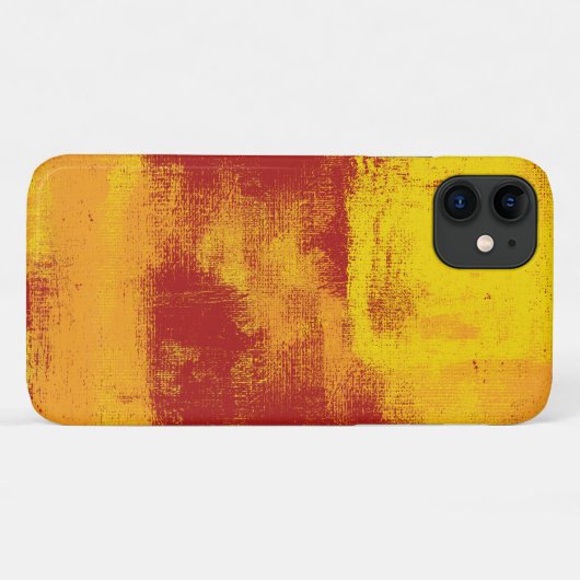 1961 Abstracte iPhone Case (Achterkant (horizontaal))