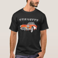 1961 Corvette C1 : Finition orange : T-shirt