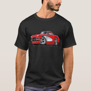 1961 Corvette Red Car T-shirt