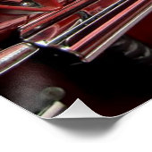 1961 Dodge Lancer Dashboard Perfect Poster (Hoek)