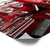 1961 Dodge Lancer Dashboard Poster (Hoek)