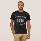  1961 Geboortedag T-shirt (Voorkant volledig)