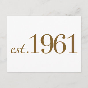 1961 (geboortejaar) briefkaart