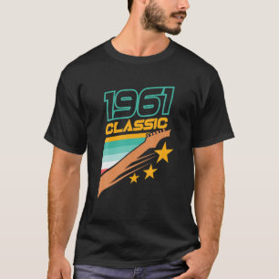 1961 Klassieke Vintage 60e verjaardag 60 jaar oud T-shirt