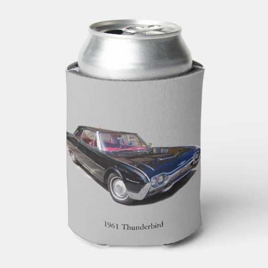 1961 Thunderbird koelbox Blikjeskoeler (Blikje Voorkant)