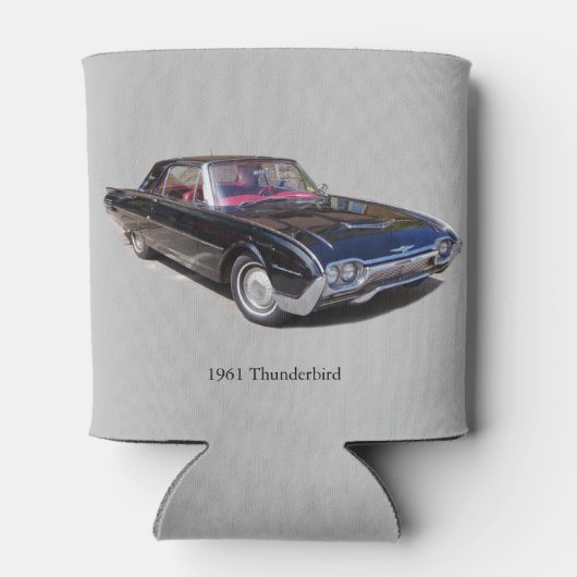 1961 Thunderbird koelbox Blikjeskoeler (Achterkant)