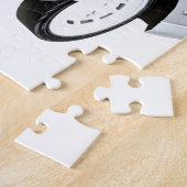 1961 Witte korvet Legpuzzel (Zijkant)