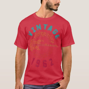  1962 Birthday Limited Edition Guitar Music T-shirt