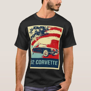 1962 C1 Corvette Pop Art Style T-shirt