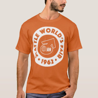 1962 Seattle Worlds Fair Circle White T-shirt