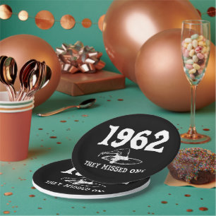1962 Ze misten één heks Halloween  Papieren Bordje