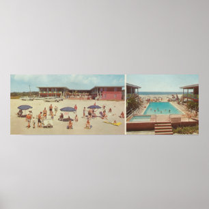 1962 Zee Vista Motel, Myrtle Beach, SC Poster