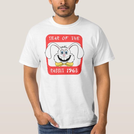 1963 ans du T-shirt de lapin (Devant)
