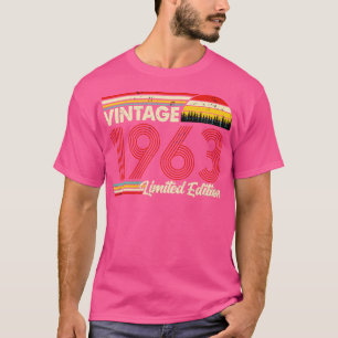 1963 Birthday Shirt Limited Edition 1963 B