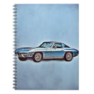 1963 Chevrolet Corvette Sting Ray Coupe Notitieboek