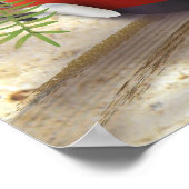 1963 Corvette Beach Scene Tekening Poster (Hoek)