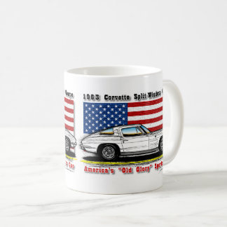 1963 Corvette Coupe Coffee Mok