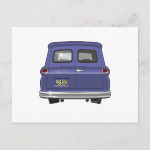 1963 GMC Chevy Panel Truck Briefkaart