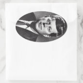 1963 in Memoriam, President Kennedy Ovale Sticker (Tas)