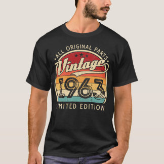  1963 Limited Edition 59 Years Old 59th Bir T-shirt