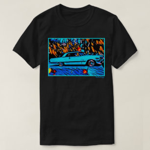 1963 Lowrider Chevrolet Impala Chevy Low Rider Art T-shirt