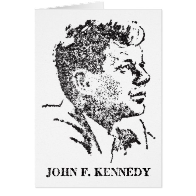 1963 Profiel van John F. Kennedy (Voorkant)
