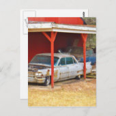 1963 Silver Sadan deville Briefkaart (Voorkant / Achterkant)