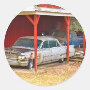 1963 Silver Sadan deville Ronde Sticker